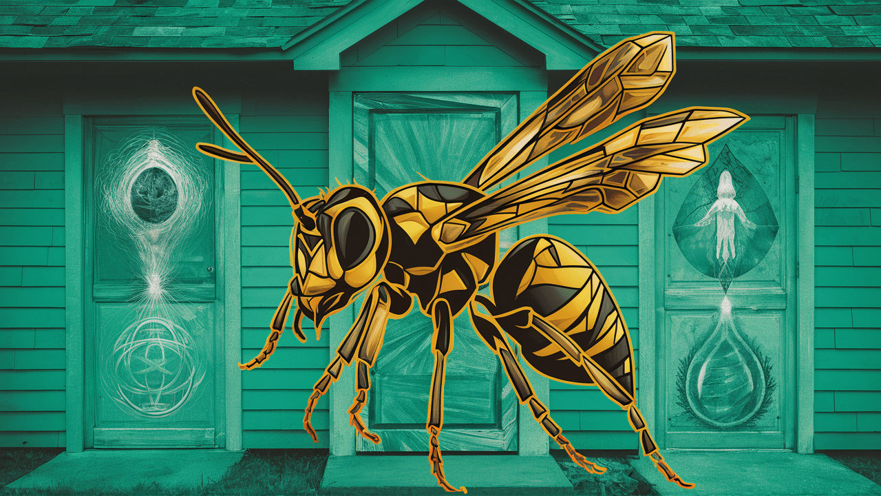 Wasp in home spiritual interpretation