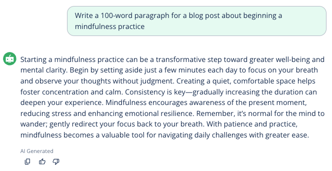 Quillbot AI Prompt Generator